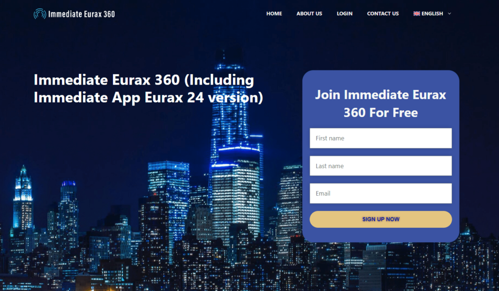 Immediate Eurax 24 (360 Version) Startseite